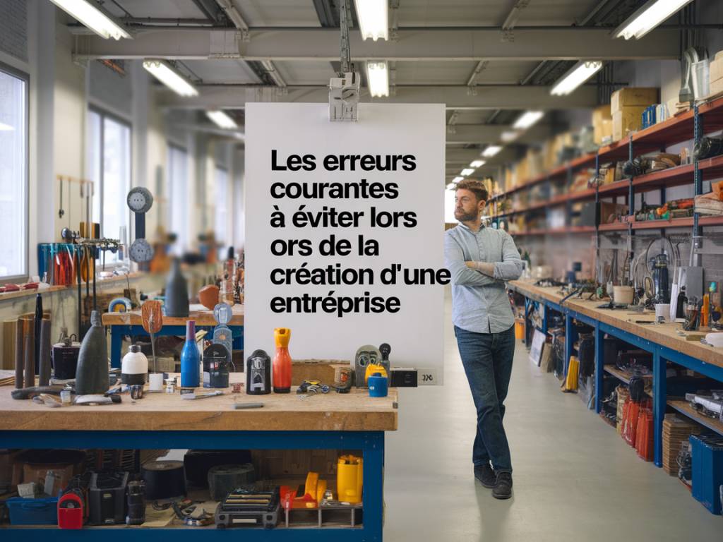 « Les erreurs courantes à éviter lors de la création d’une entreprise »